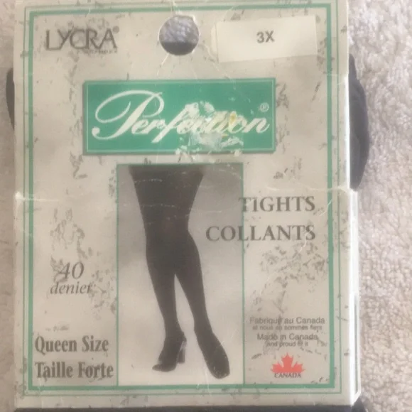 🇨🇦 Queen Size Tights - Navy Blue 225-250 lbs. - Picture 8 of 10